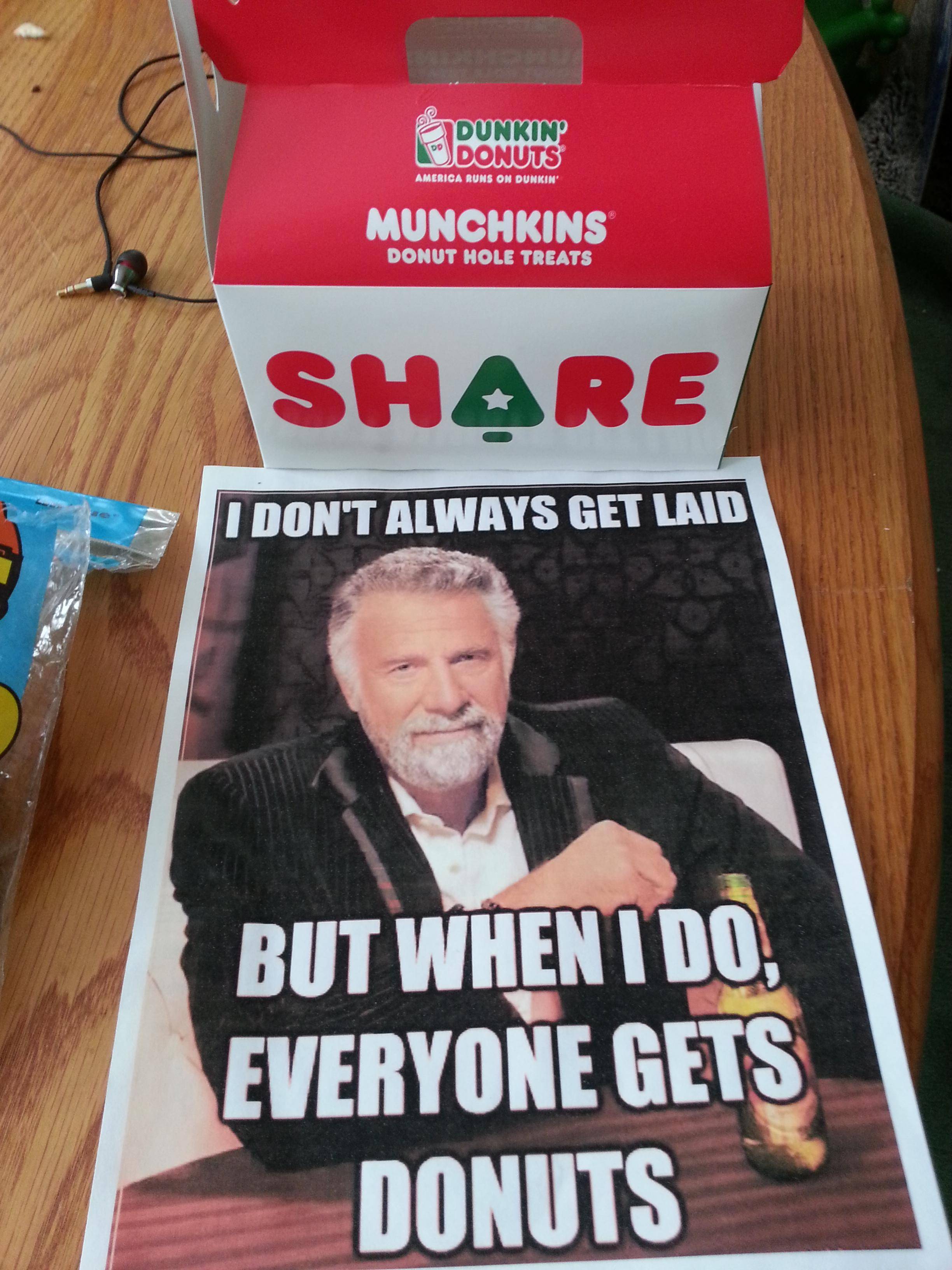 neighbor offering a present