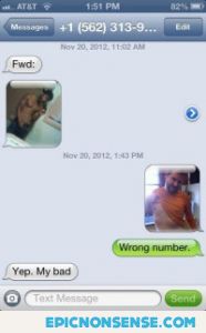 Sexting Fail