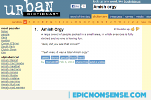Amish Orgy