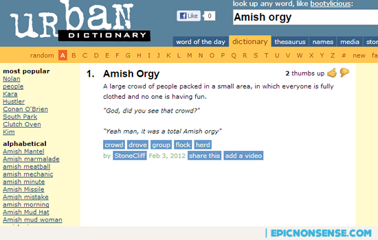 Amish Orgy