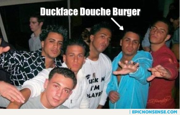 Duckface Douche