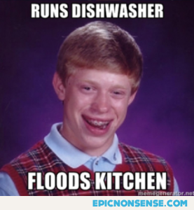 Runs dishwasher