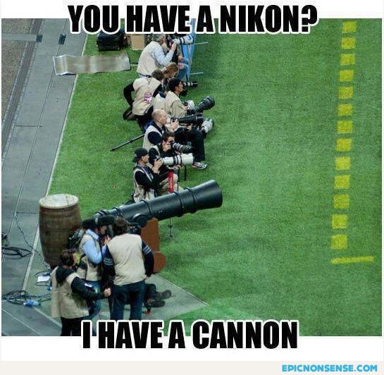 He Has A Cannon