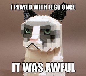 Lego Grumpy Cat