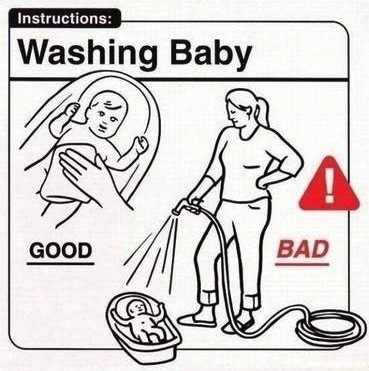 Washing Baby The Right Way