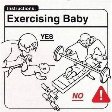 Exercising Baby