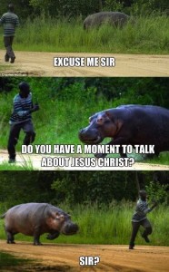 Jehovah Witness Hippo